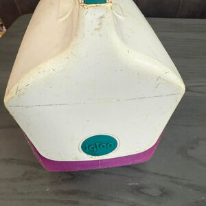Igloo Food Storage Cooler One Size White Purple
